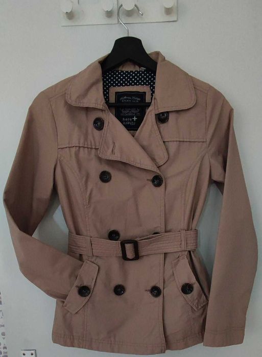 Дамски къс шлифер