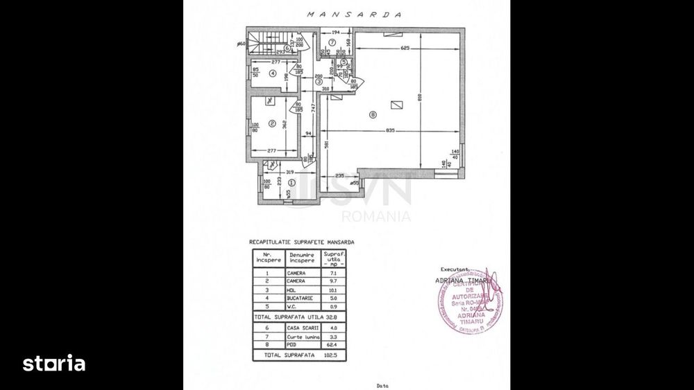 Apartament 4 camere in vila I Piata Alba Iulia