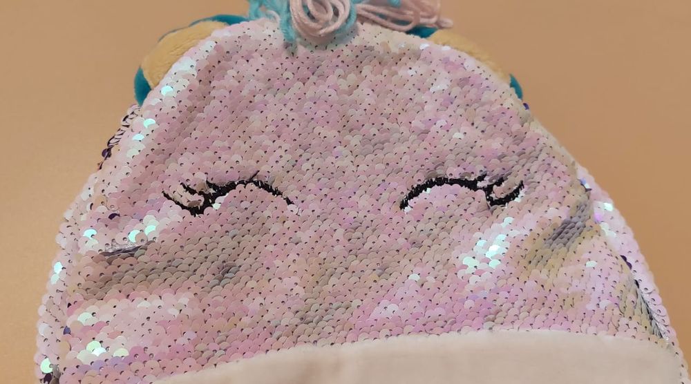 Рюкзак с пайетками