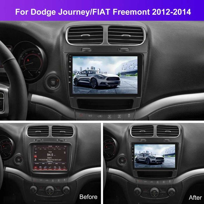 Мултимедия за Dodge Journey Fiat Freemont навигация Android 2DIN плеър