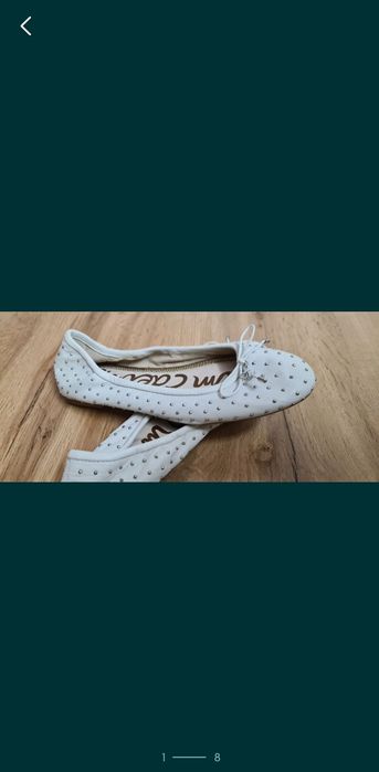 Balerini piele Sam Edelman noi,sandale dama noi