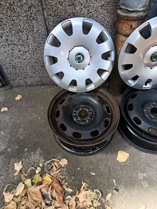 4бр. джанти 15 цола 5x100 за Skoda, VW, Audi, Seat, VAG