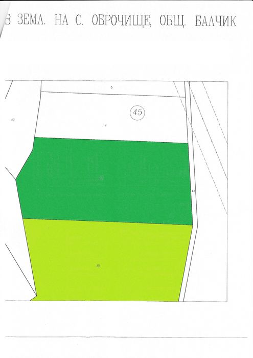 Продава се Парцел в с. Оброчище, Област Добрич - 9351 кв.м за 27 €/кв.м - Снимка #7