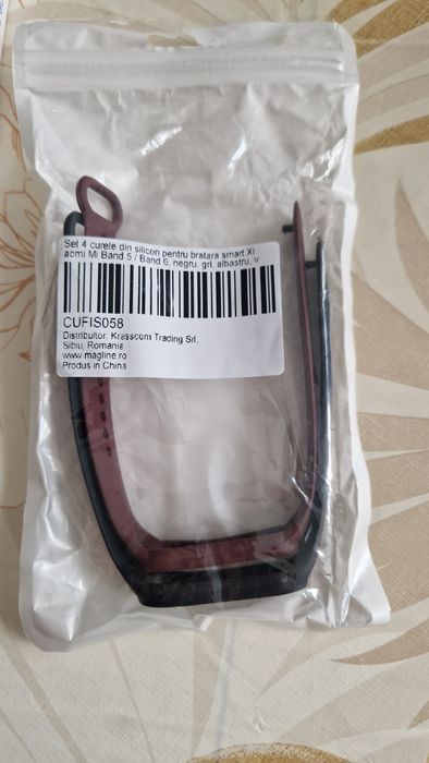 Curea noua Xiaomi M band 5 si 6, maro