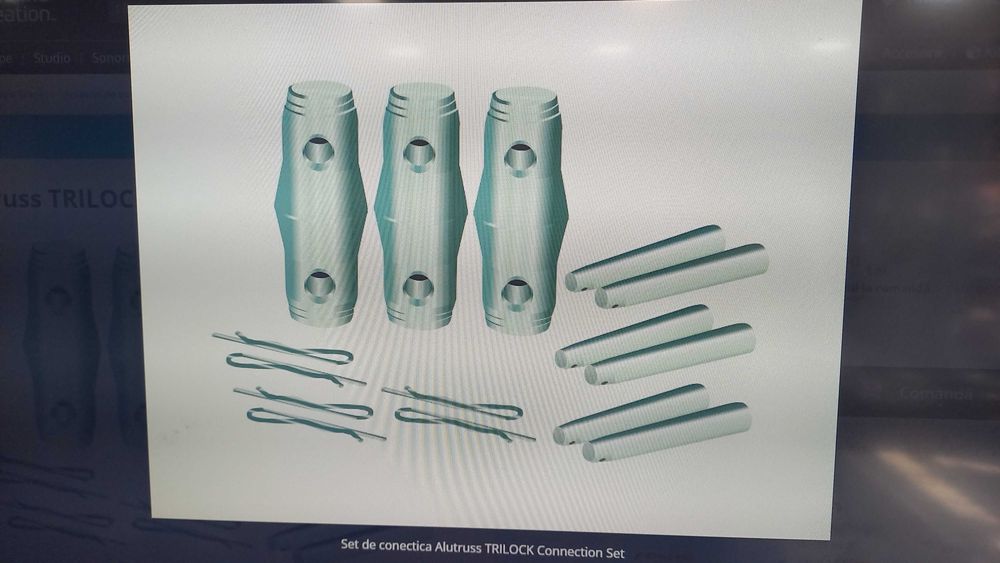 Set connectica Alutruss TRILOCK