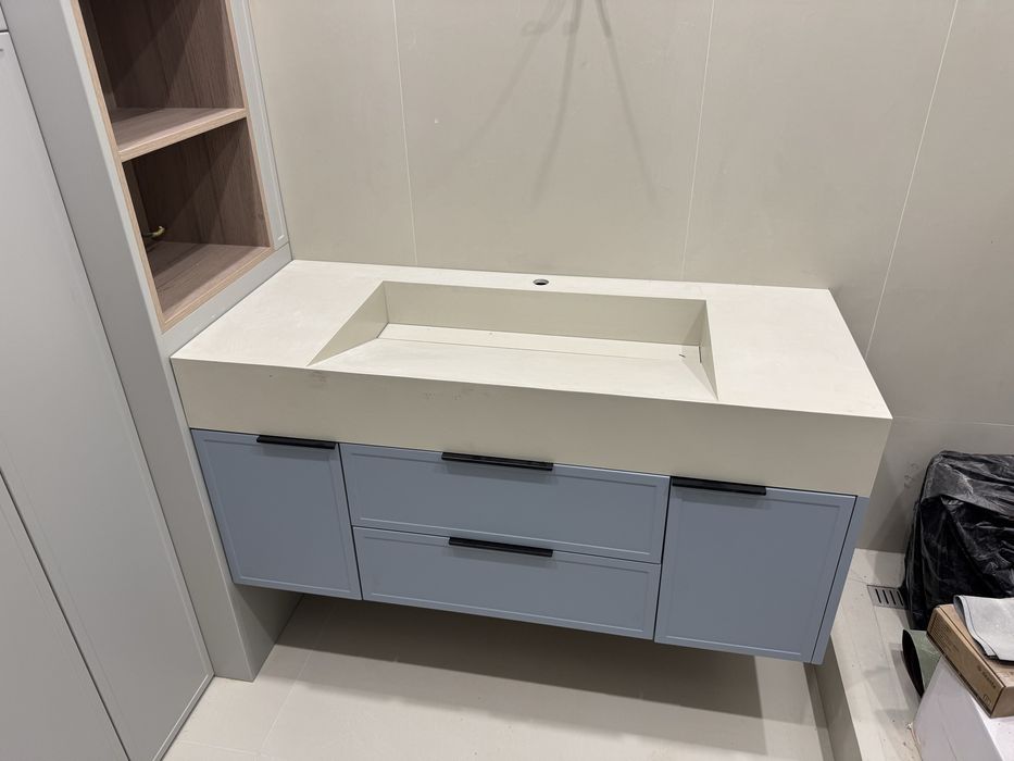 Раковина из керамогранита