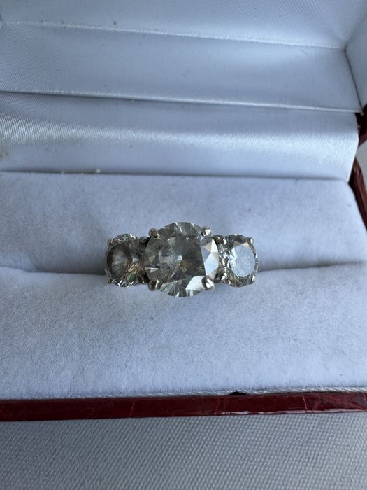 Inel din argint si cubic zirconia