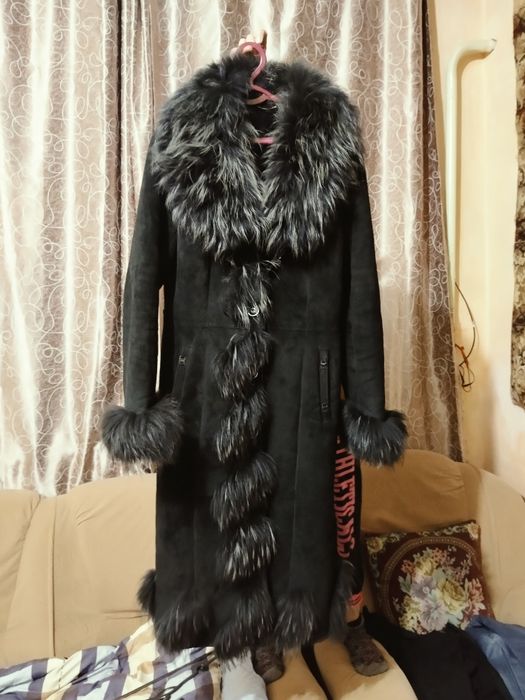 Дублёнка женская зимняя