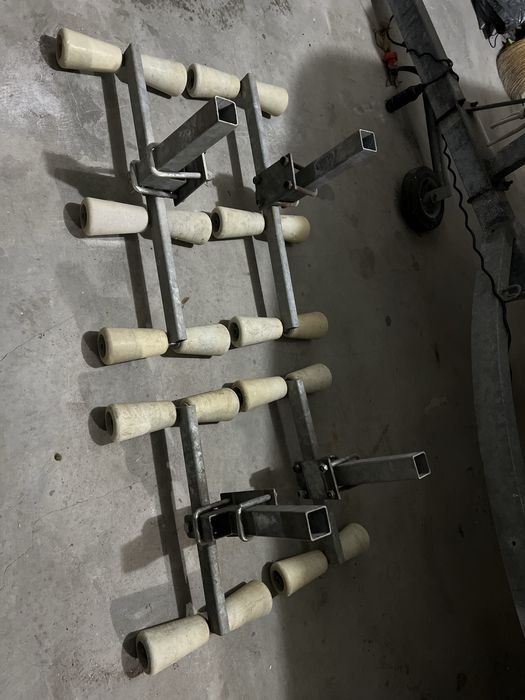 Ролки за колесар за надуваема лодка пълен комплект.