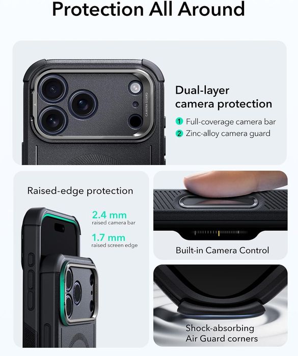 Husa iPhone 17 Pro Max si 17 ESR
