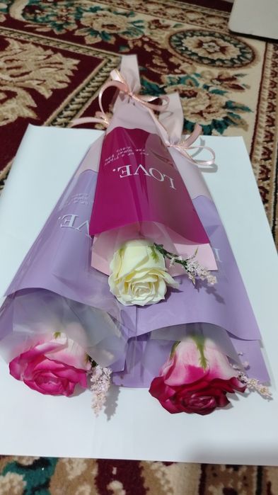 Мыльные розы корейские