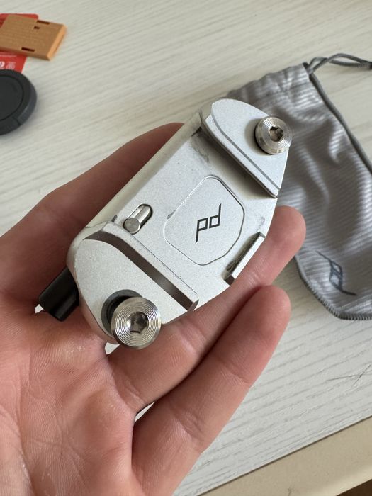 PeakDesign Capture Clip rucsac camera