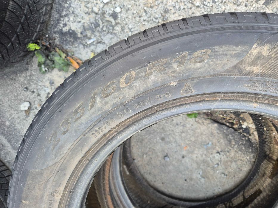2 Anvelope M+S IARNA - 235/60/18 103V - Pirelli Scorpion - Stare F BUNA - DOT 2016 !
