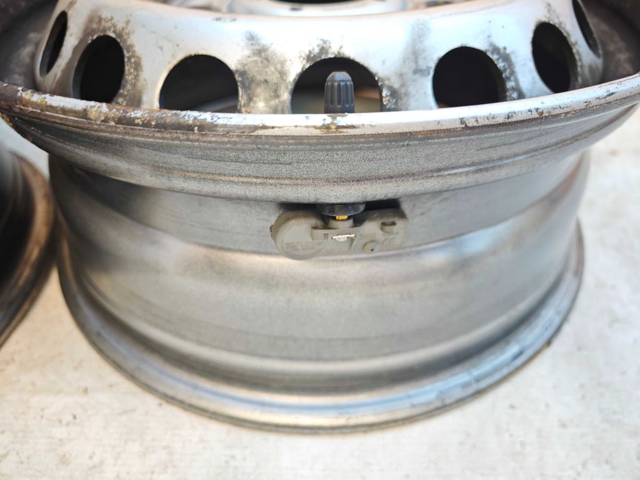 4 Jante tabla 16 originale FORD 6.5J*16 ET60 cu senzori presiune