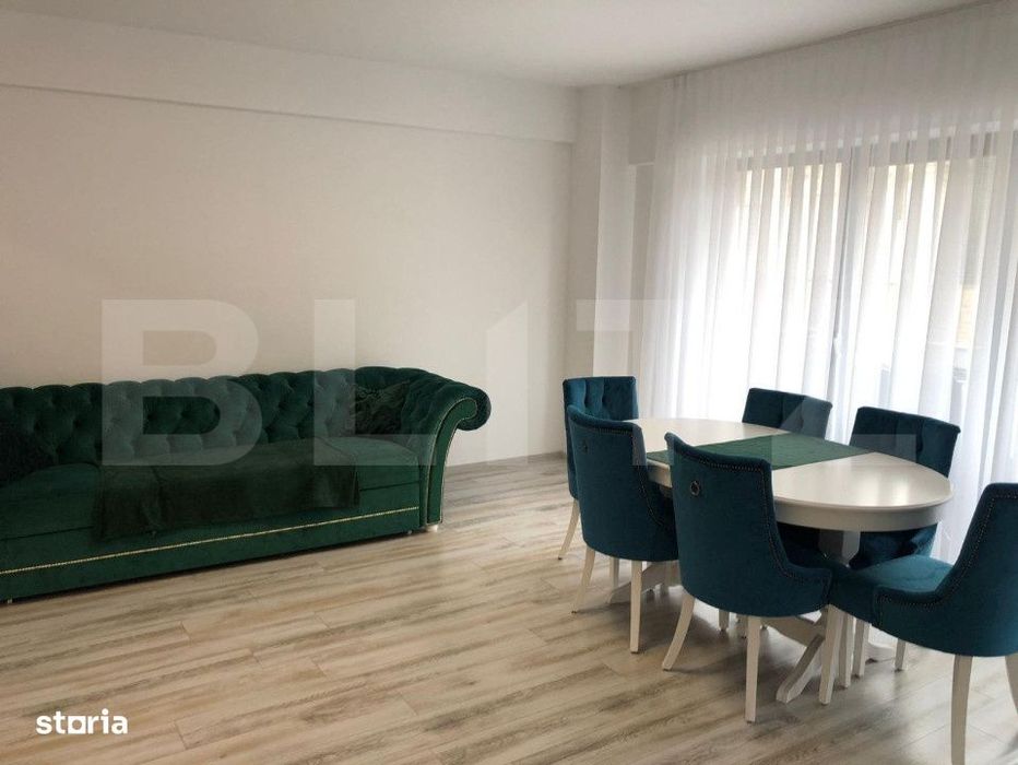 Apartament cu 2 camere, bloc nou, 58 mp, Burdujeni — fotografia 3