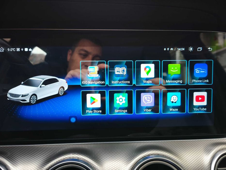 12.3" Android мултимедия за Mercedes-Benz W213 (2016–2019) | NTG 5.5