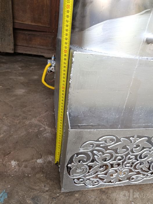 Нержавейка котел 120л + газ контрол