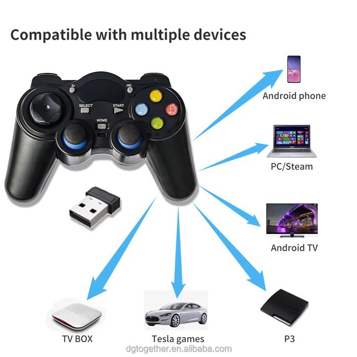 Smart controller wireless gamepad yangi versiya
