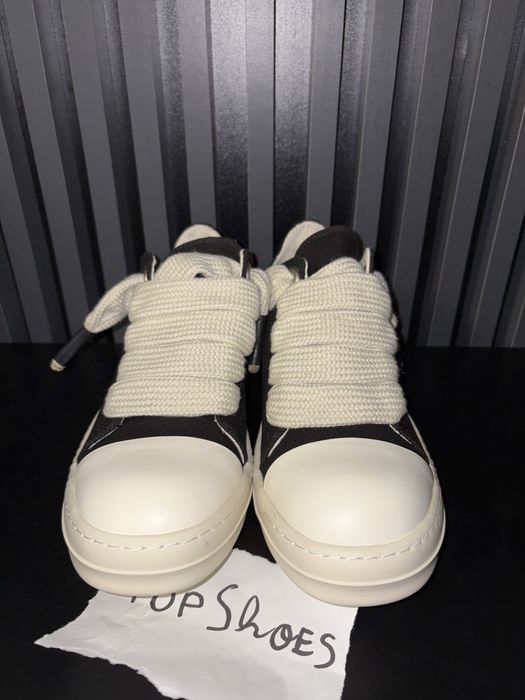 Rick Owens Jumbo Laces Low