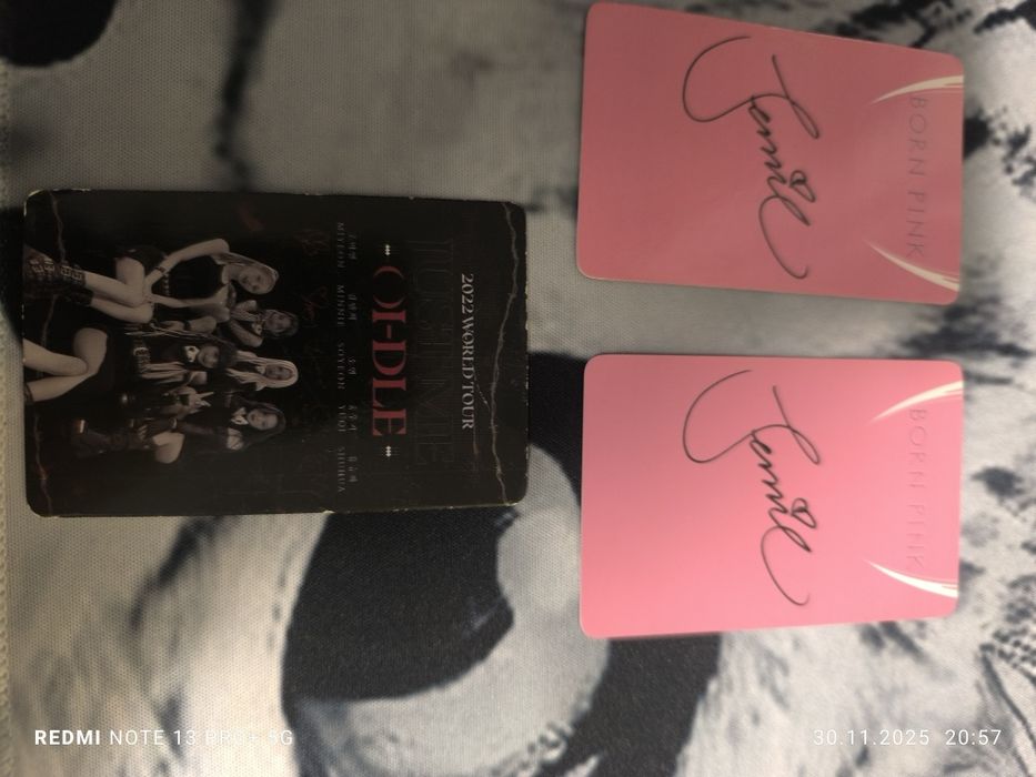 K-pop карты blackpink,bts,stray kids