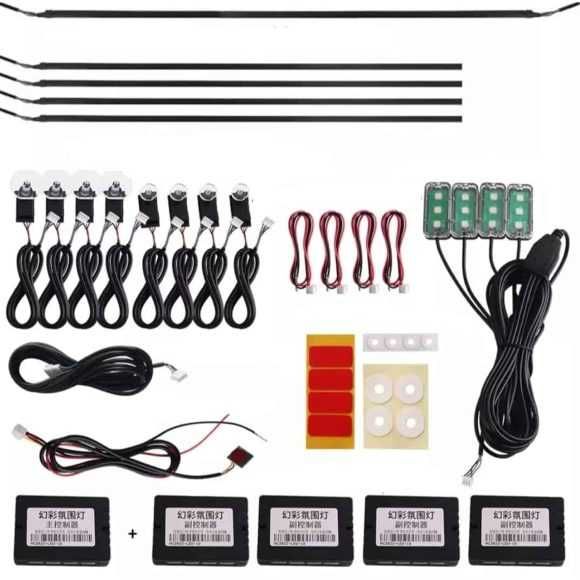 Lumini Ambientale 18 in 1 Acrilice Smoke Statice EVG03-SMOKE