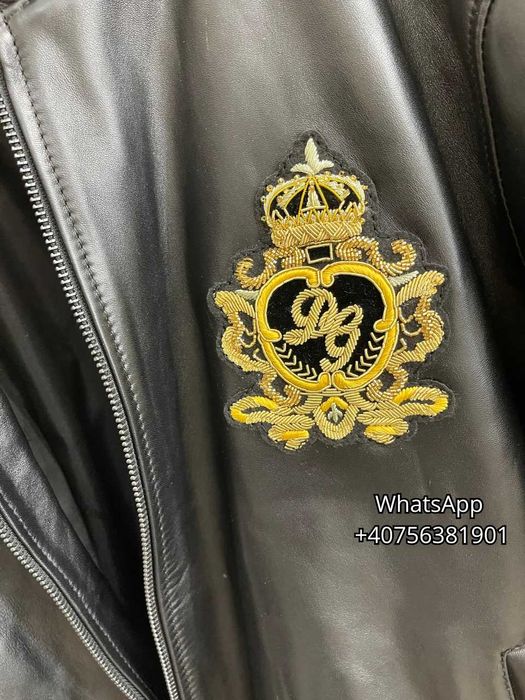 Dolce & Gabbana | Jachetă de piele complet nouă