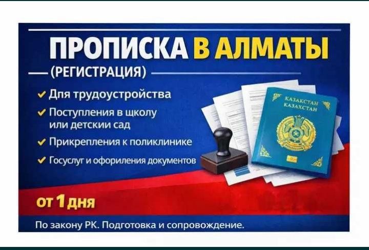 Регистрация по месту жительства/прописка