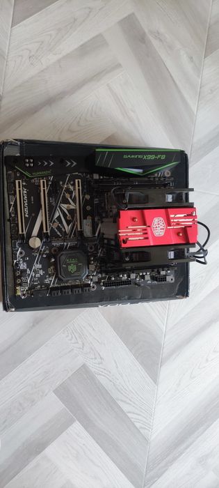 Комплект материнская плата + процес сор+ 32 gb озу ддр4