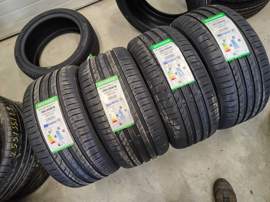 4НОВИ летни гуми СПОРТ ПАКЕТ GOODRIDE 245 40 18+265 35 18 цена за брой