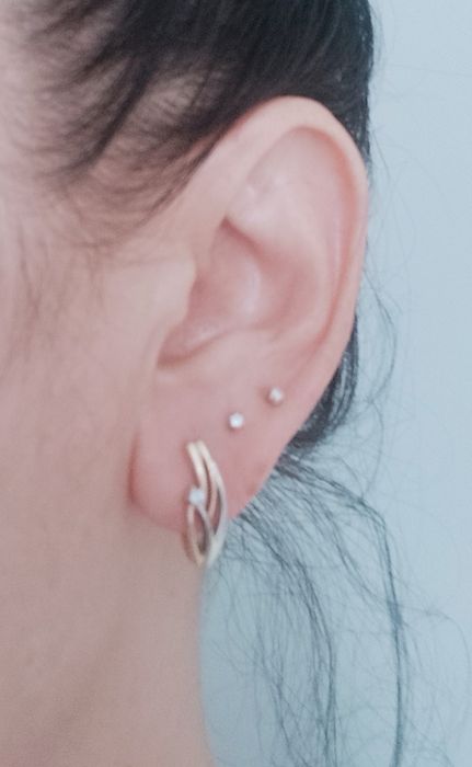 Серьги золотые. 585 проба. Производство Россия.