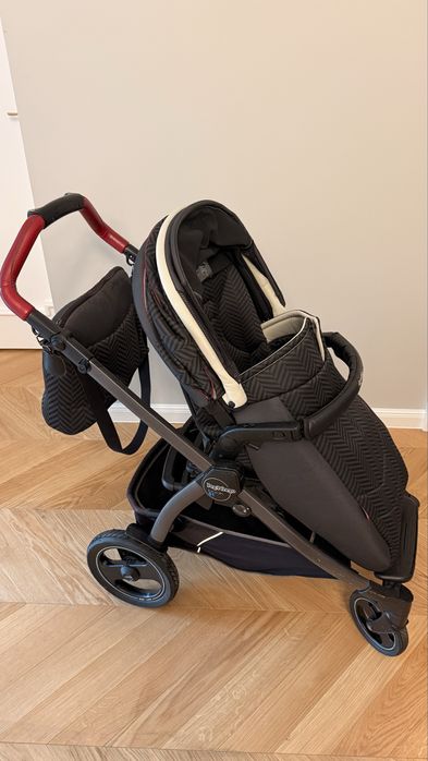 Пълен комплект количка Peg Perego book 51 със стойка и isofix база