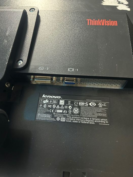 Монитор Lenovo состояние 10/10