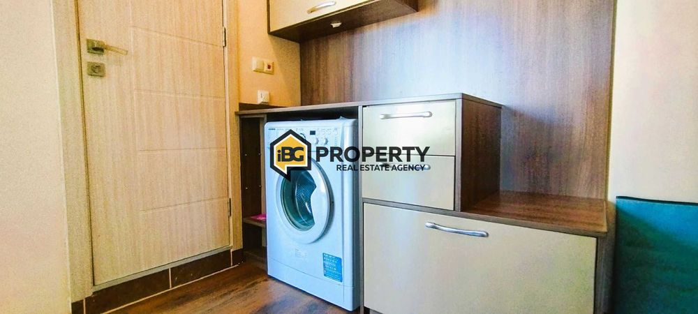 Двустаен апартамент с ниска такса поддръжка на 150 м. от плажа