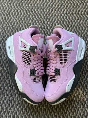 Sneakers Jordan4 Orchid Pink cu eticheta (nu Nike, Gucci, Adidas, Balenciaga)