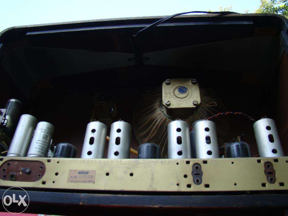 Radio Grundig pe lampi (Ansbach 38W), 1950 RARITATE!!! totul original