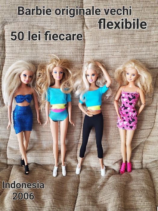 Păpuși barbie 22 articulații,full