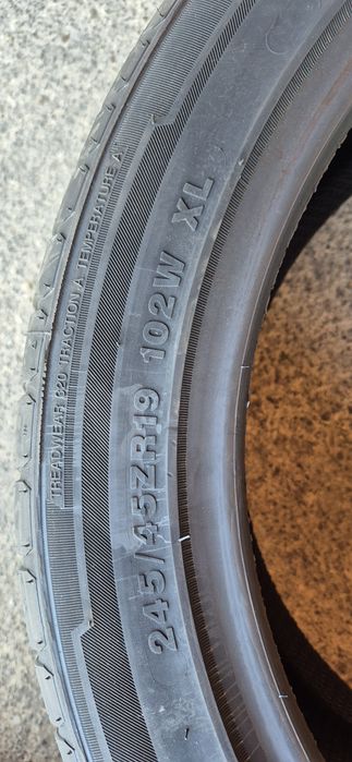 4 anvelope vara noi Sunny 245/45/19,dot 2025.Pretul este pe bucata.