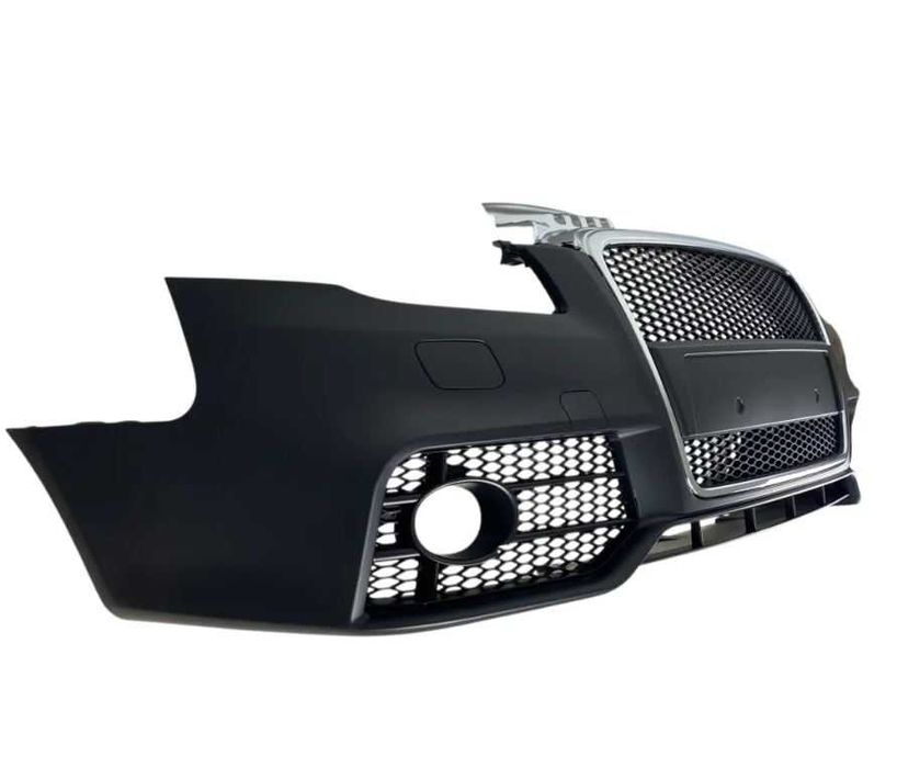 Предна броня за Audi A4 B7 8E 2004г-2008г S-Line Design с хром лайсна