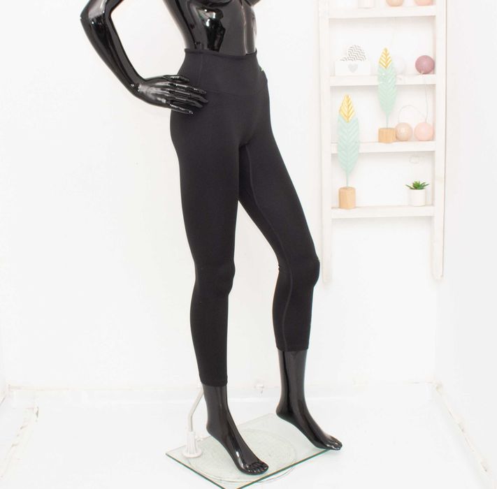 Gymshark оригинален дамски черен клин висока талия за фитнес XS