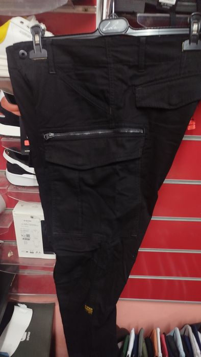 Оригинален панталон G-Star Raw Zip W33 , W34 нов мъжки черен