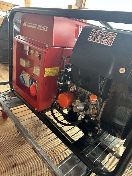 КАТО НОВ! Дизелов генератор MOSA 10kVA - Само на 28 часа