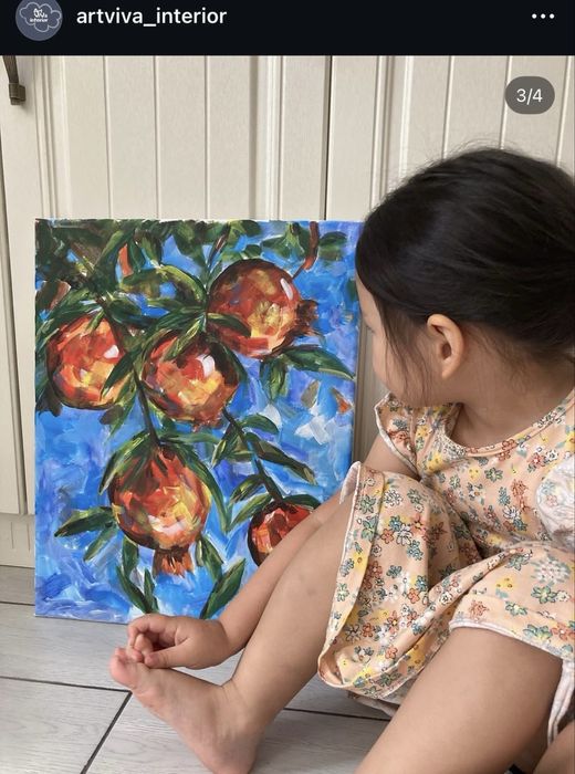 Роспись стен, картины на заказ