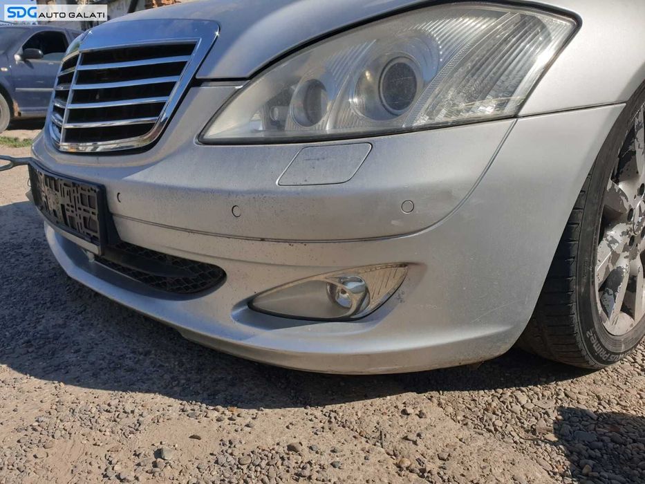 Capac Spalator Far Stanga de pe Bara Spoiler Fata Mercedes Clasa S Class W221 S320 2005 - 2009 Culoare C775 [C0281]