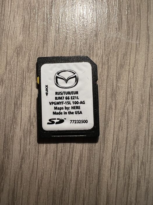Card navigatie original Mazda MZD Connect