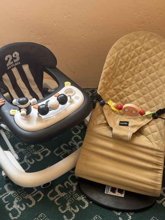 Ходунки и шазлонг