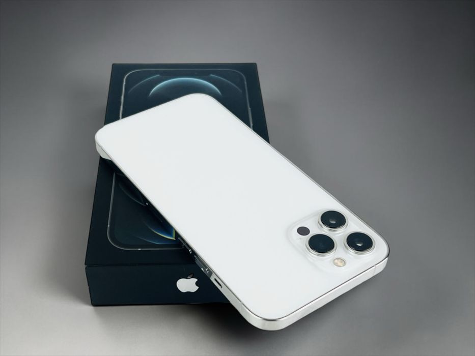 Apple iPhone 12 Pro Max 256GB Silver Отличен! Гаранция!