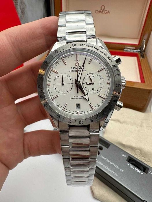omega speedmaster среброC
