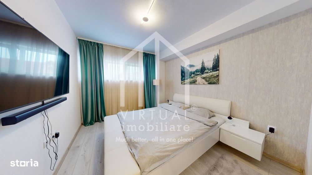 Apartament cu 3 camere, 71mp utili+balcon 12mp, loc de parcare