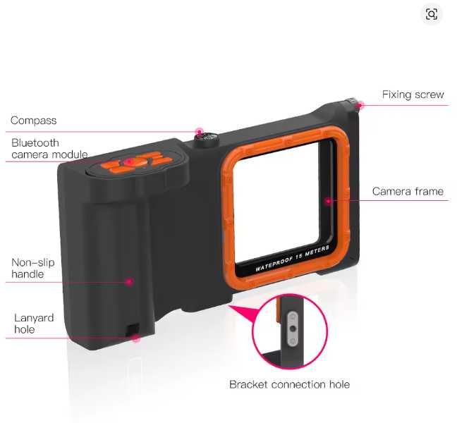 Vand carcasa telefon subacavatica noua