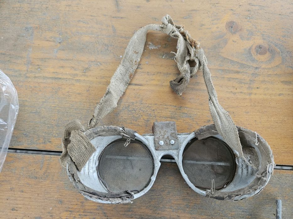 Ochelari Vintage Protecție / Colecție - Model Industrial / Militar